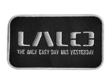 LALO Woven Patch with Grey | Accessories - LALO USA | Tactical and Athletic Footwear