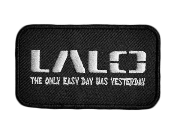 LALO Woven Patch with White | Accessories - LALO USA | Tactical and Athletic Footwear