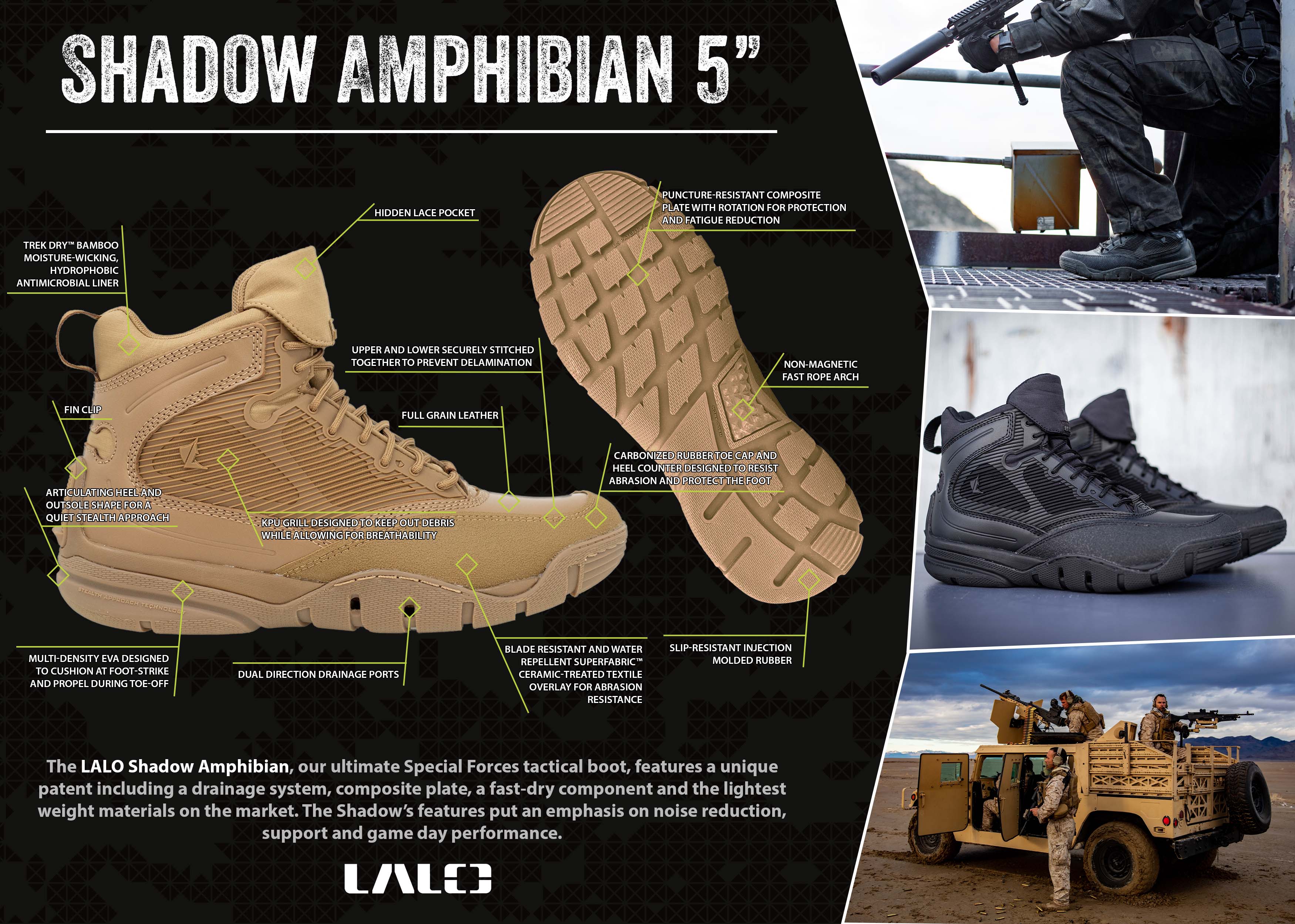 SHADOW Amphibian Tactical Boot 5